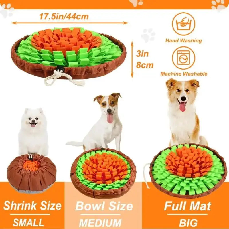 Sniff & Lick Enrichment Kit for Dogs: Snuffle Mat + Lick Mat