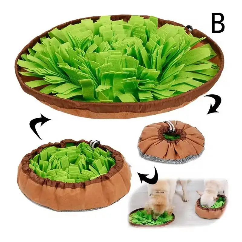 Sniff & Lick Enrichment Kit for Dogs: Snuffle Mat + Lick Mat